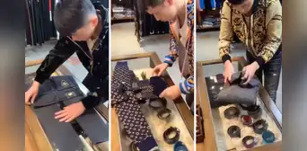 Joven asiático muestra técnica para doblar la ropa en segundos y asombra en redes: “Es muy efectivo” Joven asiático muestra técnica para doblar la ropa en segundos y asombra en redes: “Es muy efectivo”