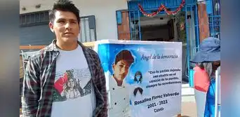 Hermano de Rosalino Flores, víctima de las protestas: "La Policía no debe proteger a los asesinos" Hermano de Rosalino Flores, víctima de las protestas: "La Policía no debe proteger a los asesinos"