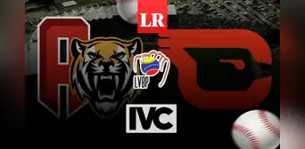 Tigres de Aragua vs. Cardenales de Lara EN VIVO: ¿a qué hora y dónde ver el juego por el Round Robin LVBP 2024?