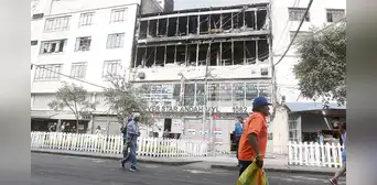 Comerciantes en Mesa Redonda lo pierden todo tras incendio Comerciantes en Mesa Redonda lo pierden todo tras incendio