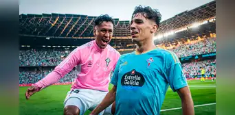 Celta de Vigo llenó de elogios a Renato Tapia por defender a su excompañero de diario español