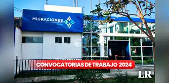 Migraciones busca personal calificado en convocatoria con sueldos hasta S/10.000 Migraciones busca personal calificado en convocatoria con sueldos hasta S/10.000