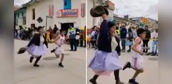 Madre es viral tras alentar y acompañar a su hijo en maratón de Huancavelica: “El amor es infinito” Madre es viral tras alentar y acompañar a su hijo en maratón de Huancavelica: “El amor es infinito”