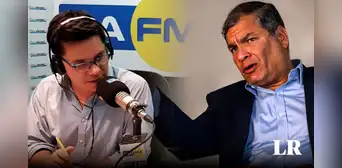 Rafael Correa pierde los papeles en entrevista con La FM Radio: "Seré presidente de Ecuador si me da la gana"