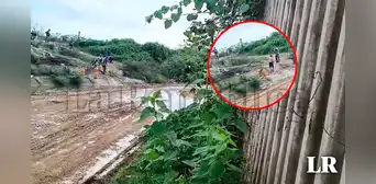 Captan a personas cruzando frontera entre Ecuador y Perú por puntos ilegales Captan a personas cruzando frontera entre Ecuador y Perú por puntos ilegales