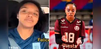 Coraima Gómez responde críticas de hinchas de Universitario por usar la camiseta de Alianza Lima
