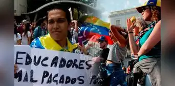 Protesta de maestros en Venezuela EN VIVO: trabajadores públicos y docentes piden ajuste salarial 2024 Protesta de maestros en Venezuela EN VIVO: trabajadores públicos y docentes piden ajuste salarial 2024