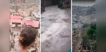 Chosica: fuertes lluvias inundaron viviendas y dejaron decenas de damnificados Chosica: fuertes lluvias inundaron viviendas y dejaron decenas de damnificados