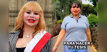 Susy Díaz promociona venta de tesis en internet y genera polémica en redes: "No, ¿esto es en serio?" Susy Díaz promociona venta de tesis en internet y genera polémica en redes: "No, ¿esto es en serio?"