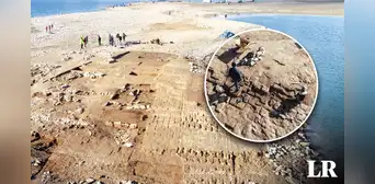 La ciudad de 3.400 años que emergió del río Tigris tras una sequía extrema en Irak La ciudad de 3.400 años que emergió del río Tigris tras una sequía extrema en Irak