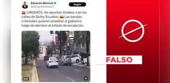 Ecuador: este video de supuestos “tiroteos en las calles de Quito” es un simulacro del 2018 Ecuador: este video de supuestos “tiroteos en las calles de Quito” es un simulacro del 2018