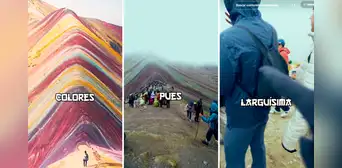 Español sorprendido por gran cantidad de turistas en Montaña de 7 Colores: “Fui en temporada equivocada”