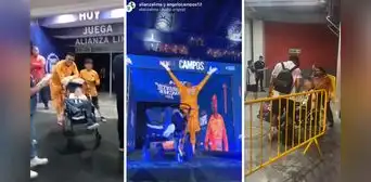 Ángelo Campos cumplió el sueño de niño con discapacidad durante la Noche Blanquiazul