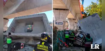 Cae estructura del Tren Interurbano México-Toluca en CDMX: ¿qué daños provocó? Cae estructura del Tren Interurbano México-Toluca en CDMX: ¿qué daños provocó?