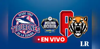 Tiburones de La Guaira vs. Tigres EN VIVO por el Round Robin de la LVBP: hora y canal para VER el juego Tiburones de La Guaira vs. Tigres EN VIVO por el Round Robin de la LVBP: hora y canal para VER el juego