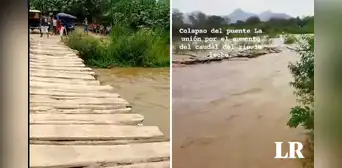 Chiclayo: caudal de río La Leche se incrementa y aísla a 2.000 personas Chiclayo: caudal de río La Leche se incrementa y aísla a 2.000 personas