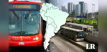 El país de Sudamérica con el mejor sistema de transporte público, según la IA: superó a Brasil y Colombia