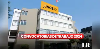 ¡Trabaja en Lima! OSCE brinda más de 80 puestos de trabajo con sueldos de hasta S/10.000 ¡Trabaja en Lima! OSCE brinda más de 80 puestos de trabajo con sueldos de hasta S/10.000