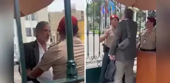 Asesor de Fuerza Popular agrede y amenaza a policía en la puerta del Congreso: "Te jodiste h....." Asesor de Fuerza Popular agrede y amenaza a policía en la puerta del Congreso: "Te jodiste h....."