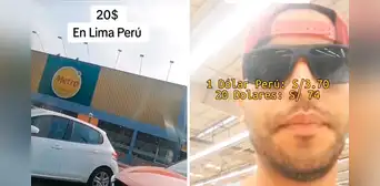Venezolano va a supermercado del Perú y revela productos que compró con US$20: “Poquitas cosas” Venezolano va a supermercado del Perú y revela productos que compró con US$20: “Poquitas cosas”