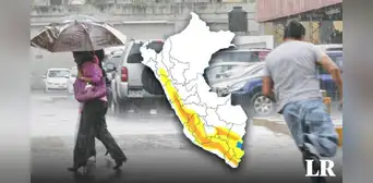 Senamhi advierte de fuertes lluvias del 19 al 21 de enero en 17 regiones: ¿cuáles serán afectadas?