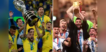 ¿Brasil o Argentina? Conoce la selección de Sudamérica con más títulos oficiales, según la FIFA