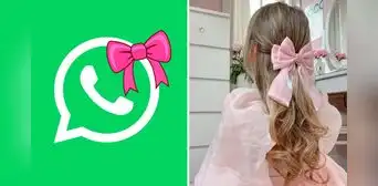 ¿Cómo activar el 'modo coquette' de WhatsApp y ponerle un moño rosa al ícono de la app?