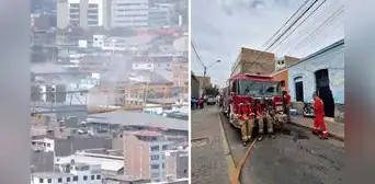 Incendio en La Victoria: se registró emergencia en una vivienda del jr. Renovación