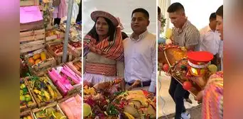 Novio llevó camión de regalos para pedir la mano de su pareja en Huancayo: “En busca de un huancaíno” Novio llevó camión de regalos para pedir la mano de su pareja en Huancayo: “En busca de un huancaíno”