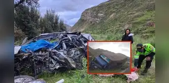 Tragedia en la Carretera Central: camioneta colisiona contra camión y 3 personas mueren Tragedia en la Carretera Central: camioneta colisiona contra camión y 3 personas mueren