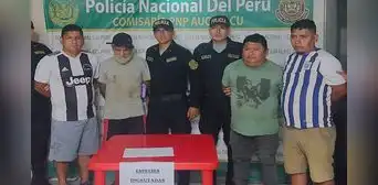Huánuco: desarticulan presunta banda criminal que había extorsionado a empresario Huánuco: desarticulan presunta banda criminal que había extorsionado a empresario