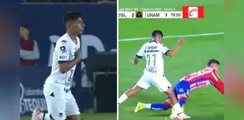 De meter un pase gol a casi cometer penal: así fue el debut de Piero Quispe con Pumas en México De meter un pase gol a casi cometer penal: así fue el debut de Piero Quispe con Pumas en México