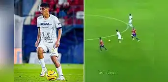 Hinchas se rinden ante Piero Quispe tras debut con Pumas: "No puede ser suplente bajo ningún argumento"