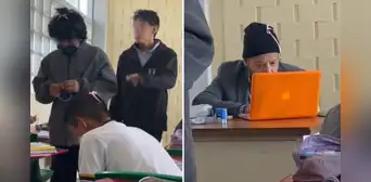 Profesor y estudiantes se unen a la ‘fiebre’ del nuevo estilo coquette : “Qué lindos sus moñitos" Profesor y estudiantes se unen a la ‘fiebre’ del nuevo estilo coquette : “Qué lindos sus moñitos"