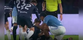 Renato Tapia dejó de lado la rivalidad y consoló a jugador de Real Sociedad que sufrió dura lesión Renato Tapia dejó de lado la rivalidad y consoló a jugador de Real Sociedad que sufrió dura lesión