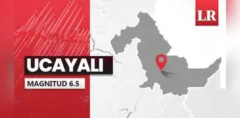 Temblor de magnitud 6.5 se registró hoy en Ucayali, según IGP Temblor de magnitud 6.5 se registró hoy en Ucayali, según IGP
