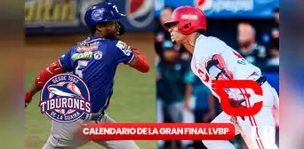 Calendario Final LVBP 2024: ¿cuándo juegan Tiburones vs. Cardenales por el título del béisbol venezolano? Calendario Final LVBP 2024: ¿cuándo juegan Tiburones vs. Cardenales por el título del béisbol venezolano?