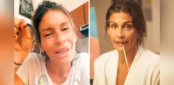Andrea Montenegro, de 46 años, se defiende de críticas por su apariencia: "Tengo canas y soy guapísima"
