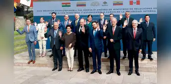 Comunidad Andina de Naciones busca acuerdos contra el crimen transnacional Comunidad Andina de Naciones busca acuerdos contra el crimen transnacional