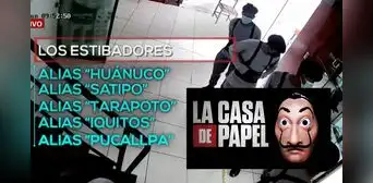 Delincuentes inspirados en 'La casa de papel' sustraen casi S/3 millones en sede del Minjus