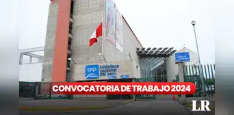 ¿Con secundaria completa? Biblioteca Nacional ofrece más de 40 empleos con sueldos de hasta S/8.000 ¿Con secundaria completa? Biblioteca Nacional ofrece más de 40 empleos con sueldos de hasta S/8.000