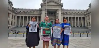 Deudos de defensores ambientales amazónicos piden justicia en Lima Deudos de defensores ambientales amazónicos piden justicia en Lima