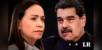 María Corina Machado crítica al chavismo: “Maduro es un candidato represor y es cobardía pura” María Corina Machado crítica al chavismo: “Maduro es un candidato represor y es cobardía pura”