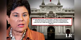 Congreso: proponen ley que da muerte civil a funcionarios acusados por corrupción Congreso: proponen ley que da muerte civil a funcionarios acusados por corrupción