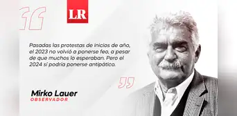 Temprano reinicio: otro 2024, por Mirko Lauer