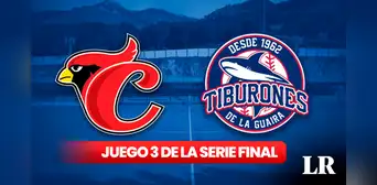 Tiburones de La Guaira vs. Cardenales de Lara EN VIVO: horario y dónde VER el juego 3 de la Serie Final por la LVBP Tiburones de La Guaira vs. Cardenales de Lara EN VIVO: horario y dónde VER el juego 3 de la Serie Final por la LVBP
