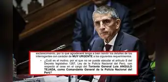 Emplazan a ministro del Interior para sustentar legalidad de cese de Jorge Angulo Emplazan a ministro del Interior para sustentar legalidad de cese de Jorge Angulo