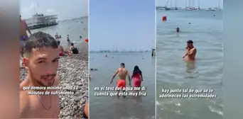 Venezolano visita playa La Punta en el Callao y sorprende con sus comentarios: "Es un congelador" Venezolano visita playa La Punta en el Callao y sorprende con sus comentarios: "Es un congelador"