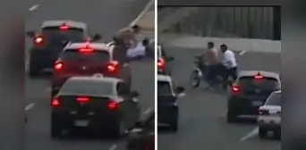 Camioneta arrolla a ladrones que huyeron con S/52.000 tras robar en Real Plaza Centro Cívico