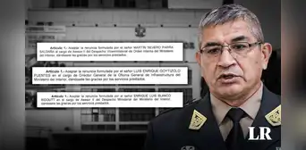Ministerio del Interior: renuncia viceministro, director y asesores tras asunción de Víctor Zanabria Ministerio del Interior: renuncia viceministro, director y asesores tras asunción de Víctor Zanabria